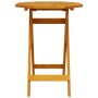 3-teiliges klappbares Bistroset aus massivem Akazienholz von vidaXL, Gartensets - Ref: Foro24-3295250, Preis: 154,64 €, Rabat...