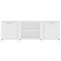Sperrholz TV-Möbel weiß 120x34x37 cm von vidaXL, TV-Möbel - Ref: Foro24-801161, Preis: 64,44 €, Rabatt: %