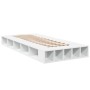 Weißer Bettrahmen aus Holzwerkstoff, 90 x 200 cm von vidaXL, Betten und Lattenroste - Ref: Foro24-3280517, Preis: 123,02 €, R...