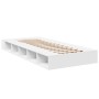 Weißer Bettrahmen aus Holzwerkstoff, 90 x 200 cm von vidaXL, Betten und Lattenroste - Ref: Foro24-3280517, Preis: 123,02 €, R...