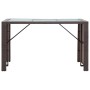 7-teiliges Gartenbar-Set und Kissen aus synthetischem Rattan braun von vidaXL, Gartensets - Ref: Foro24-49559, Preis: 401,77 ...
