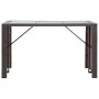 Garden bar set 7 pieces with brown synthetic rattan cushions by vidaXL, Garden sets - Ref: Foro24-49559, Price: 397,80 €, Dis...