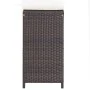 Garden bar set 7 pieces with brown synthetic rattan cushions by vidaXL, Garden sets - Ref: Foro24-49559, Price: 397,80 €, Dis...