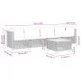 5-piece garden furniture set and black synthetic rattan cushions by vidaXL, Garden sets - Ref: Foro24-3261728, Price: 364,25 ...