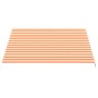 Tela de repuesto para toldo amarillo y naranja 3x2,5 m