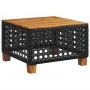5-teiliges Gartenmöbel-Set und schwarze synthetische Rattankissen von vidaXL, Gartensets - Ref: Foro24-3261806, Preis: 444,98...