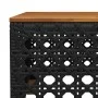 5-teiliges Gartenmöbel-Set und schwarze synthetische Rattankissen von vidaXL, Gartensets - Ref: Foro24-3261806, Preis: 444,98...