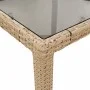 Garden dining set 3 pieces with beige glass synthetic rattan cushions by vidaXL, Garden sets - Ref: Foro24-3278561, Price: 23...