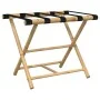 Folding support for bamboo suitcases 62x42x50.5 cm by vidaXL, Luggage racks and suitcase holders - Ref: Foro24-366453, Price:...