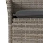 7-piece garden dining set with gray acacia PE rattan cushions by vidaXL, Garden sets - Ref: Foro24-3278678, Price: 551,35 €, ...
