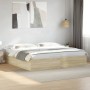 Estructura de cama madera de ingeniería roble Sonoma 180x200 cm de vidaXL, Camas y somieres - Ref: Foro24-3280995, Precio: 13...