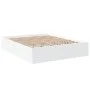 Weißer Bettrahmen aus Holzwerkstoff, 160 x 200 cm von vidaXL, Betten und Lattenroste - Ref: Foro24-3281000, Preis: 130,96 €, ...
