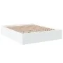 Weißer Bettrahmen aus Holzwerkstoff, 160 x 200 cm von vidaXL, Betten und Lattenroste - Ref: Foro24-3281000, Preis: 130,96 €, ...