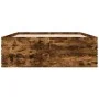 Estructura de cama madera de ingeniería roble ahumado 120x200cm de vidaXL, Camas y somieres - Ref: Foro24-3280934, Precio: 13...