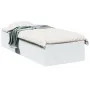 Estructura de cama madera de ingeniería blanca 90x190 cm de vidaXL, Camas y somieres - Ref: Foro24-3281063, Precio: 94,97 €, ...