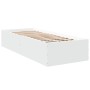 Weißer Bettrahmen aus Holzwerkstoff, 90 x 190 cm von vidaXL, Betten und Lattenroste - Ref: Foro24-3281063, Preis: 94,97 €, Ra...