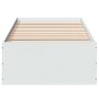 Weißer Bettrahmen aus Holzwerkstoff, 90 x 190 cm von vidaXL, Betten und Lattenroste - Ref: Foro24-3281063, Preis: 94,97 €, Ra...