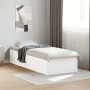 Estructura de cama madera de ingeniería blanca 90x200 cm de vidaXL, Camas y somieres - Ref: Foro24-3281056, Precio: 96,52 €, ...