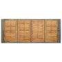 9 Stück synthetisches Rattan Gartenbar-Möbel Akaziengrau Holz von vidaXL, Gartensets - Ref: Foro24-49567, Preis: 639,82 €, Ra...