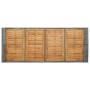 9 Stück synthetisches Rattan Gartenbar-Möbel Akaziengrau Holz von vidaXL, Gartensets - Ref: Foro24-49567, Preis: 647,81 €, Ra...