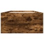 Smoke oak engineered wood bed frame 75x190 cm by vidaXL, Beds and slatted bases - Ref: Foro24-3280983, Price: 100,94 €, Disco...
