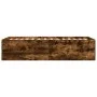 Estructura de cama madera de ingeniería roble humo 75x190 cm de vidaXL, Camas y somieres - Ref: Foro24-3280983, Precio: 99,72...