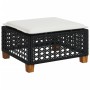 8-teiliges Gartensofa-Set und schwarze synthetische Rattankissen von vidaXL, Gartensets - Ref: Foro24-3261962, Preis: 657,11 ...