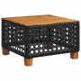 8-teiliges Gartensofa-Set und schwarze synthetische Rattankissen von vidaXL, Gartensets - Ref: Foro24-3261962, Preis: 657,11 ...