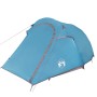 Tienda de campaña túnel para 3 personas impermeable azul