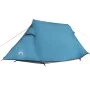 Blaues wasserdichtes 3-Personen-Tunnelzelt von vidaXL, Zelte - Ref: Foro24-94601, Preis: 63,40 €, Rabatt: %