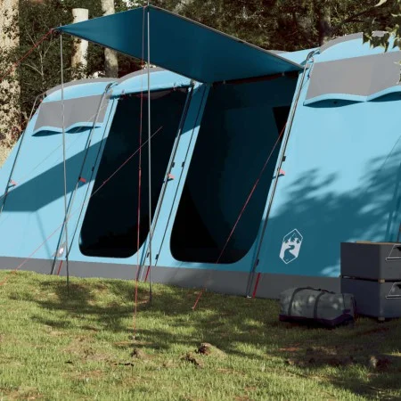 Family tunnel tent 8 people waterproof blue by vidaXL, tents - Ref: Foro24-94617, Price: 332,39 €, Discount: %