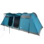 Family tunnel tent 8 people waterproof blue by vidaXL, tents - Ref: Foro24-94617, Price: 332,39 €, Discount: %