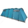 Family tunnel tent 8 people waterproof blue by vidaXL, tents - Ref: Foro24-94617, Price: 332,39 €, Discount: %