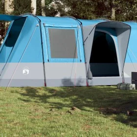 Blaues wasserdichtes 4-Personen-Tunnelzelt von vidaXL, Zelte - Ref: Foro24-94629, Preis: 258,60 €, Rabatt: %