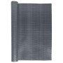 Anthrazitgraue Balkonmarkise aus synthetischem Rattan, 300 x 90 cm von vidaXL, Zaunpaneele - Ref: Foro24-156236, Preis: 42,57...