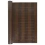 Brown and black synthetic rattan balcony awning 600x90 cm by vidaXL, fence panels - Ref: Foro24-156260, Price: 65,10 €, Disco...