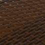 Brown and black synthetic rattan balcony awning 600x90 cm by vidaXL, fence panels - Ref: Foro24-156260, Price: 66,16 €, Disco...