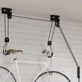 Elevador de bicicletas con montaje en techo 57 kg de vidaXL, Accesorios para bicicletas - Ref: Foro24-156338, Precio: 37,00 €...