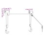 Elevador de bicicletas con montaje en techo 57 kg de vidaXL, Accesorios para bicicletas - Ref: Foro24-156338, Precio: 46,28 €...