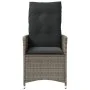 Garden recliners and cushions 2 pcs gray synthetic rattan by vidaXL, Garden chairs - Ref: Foro24-365647, Price: 240,03 €, Dis...