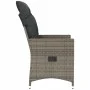 Garden recliners and cushions 2 pcs gray synthetic rattan by vidaXL, Garden chairs - Ref: Foro24-365647, Price: 240,03 €, Dis...