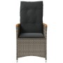 Garden recliners and cushions 2 pcs gray synthetic rattan by vidaXL, Garden chairs - Ref: Foro24-365651, Price: 214,69 €, Dis...