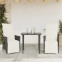Kissen für Gartenliegen, 2 Stück, schwarzes synthetisches Rattan von vidaXL, Gartenstühle - Ref: Foro24-365666, Preis: 215,76...
