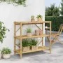 Estante de 3 niveles bambú 100x40x90 cm de vidaXL, Estanterías - Ref: Foro24-366458, Precio: 104,97 €, Descuento: %