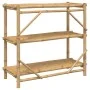 Estante de 3 niveles bambú 100x40x90 cm de vidaXL, Estanterías - Ref: Foro24-366458, Precio: 104,97 €, Descuento: %
