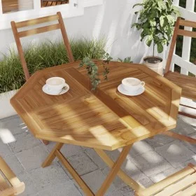 Octagonal solid teak wood table top 90x90x2.5 cm by vidaXL, Table tops - Ref: Foro24-366667, Price: 115,93 €, Discount: %