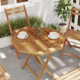 Octagonal solid teak wood table top 70x70x2.5 cm by vidaXL, Table tops - Ref: Foro24-366665, Price: 70,53 €, Discount: %