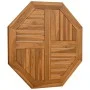 Octagonal solid teak wood table top 70x70x2.5 cm by vidaXL, Table tops - Ref: Foro24-366665, Price: 70,53 €, Discount: %
