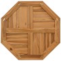 Octagonal solid teak wood table top 70x70x2.5 cm by vidaXL, Table tops - Ref: Foro24-366665, Price: 71,91 €, Discount: %