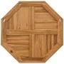 Octagonal solid teak wood table top 70x70x2.5 cm by vidaXL, Table tops - Ref: Foro24-366665, Price: 70,53 €, Discount: %